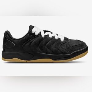 Jordan Sessions Black and White with Gum bottoms